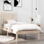 Estructura de cama madera maciza 90x190 cm de , Camas y somieres - Ref: Foro24-3104028, Precio: 84,29 €, Descuento: %