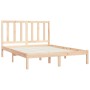 Estructura de cama madera maciza de pino 140x200 cm de , Camas y somieres - Ref: Foro24-3105160, Precio: 110,74 €, Descuento: %