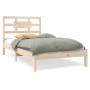 Estructura de cama madera maciza 90x190 cm de , Camas y somieres - Ref: Foro24-3105630, Precio: 84,86 €, Descuento: %