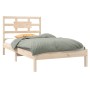 Estructura de cama madera maciza 90x190 cm de , Camas y somieres - Ref: Foro24-3105630, Precio: 84,86 €, Descuento: %