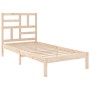 Estructura de cama madera maciza 90x190 cm de , Camas y somieres - Ref: Foro24-3105915, Precio: 82,53 €, Descuento: %