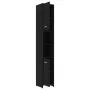 Juego de muebles de baño 4 piezas madera ingeniería negro de , Muebles de baño - Ref: Foro24-3056881, Precio: 182,35 €, Descu...