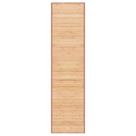 Alfombra de bambú marrón 80x300 cm de vidaXL, Alfombras - Ref: Foro24-247206, Precio: 46,36 €, Descuento: %