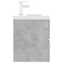 Mueble con lavabo madera de ingeniería gris hormigón de , Tocadores de baño - Ref: Foro24-3071652, Precio: 295,24 €, Descuent...