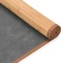 Alfombra de bambú marrón 80x300 cm de vidaXL, Alfombras - Ref: Foro24-247206, Precio: 46,36 €, Descuento: %