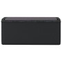 Caja de almacenaje jardín con cojín asiento PP antracita 350 L de , Cajas de almacenaje para exteriores - Ref: Foro24-364213,...
