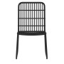 Juego de comedor de jardín 7 piezas negro de , Conjuntos de jardín - Ref: Foro24-3099182, Precio: 801,46 €, Descuento: %