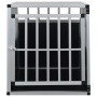 Jaula de perro con puerta única 65x91x69,5 cm de vidaXL, Casetas para perros - Ref: Foro24-170664, Precio: 141,06 €, Descuent...