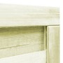 Puerta de valla madera de pino impregnada verde 100x100 cm de vidaXL, Puertas de jardín - Ref: Foro24-45315, Precio: 49,09 €,...