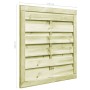 Puerta de valla madera de pino impregnada verde 100x100 cm de vidaXL, Puertas de jardín - Ref: Foro24-45315, Precio: 49,09 €,...