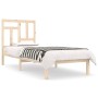 Estructura de cama madera maciza de pino 90x190 cm de , Camas y somieres - Ref: Foro24-3104508, Precio: 81,89 €, Descuento: %
