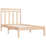 Estructura de cama madera maciza 90x190 cm de , Camas y somieres - Ref: Foro24-3105215, Precio: 84,01 €, Descuento: %