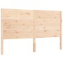 Estructura de cama con cabecero madera maciza 160x200 cm de , Camas y somieres - Ref: Foro24-3192761, Precio: 167,59 €, Descu...