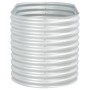 Arriate de acero galvanizado plateado 160x80x81 cm de vidaXL, Maceteros y jardineras - Ref: Foro24-45514, Precio: 114,12 €, D...