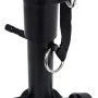 Set de soporte para teclado con doble refuerzo y taburete negro de vidaXL, Banquetas y taburetes - Ref: Foro24-70096, Precio:...