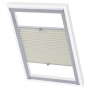 Persiana plisada crema PK08 de vidaXL, Persianas y estores - Ref: Foro24-133543, Precio: 37,13 €, Descuento: %