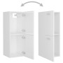Juego de muebles de baño madera de ingeniería blanco brillo de , Muebles de baño - Ref: Foro24-3071204, Precio: 307,16 €, Des...
