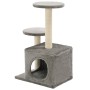 Rascador para gatos con poste rascador de sisal 60 cm gris de vidaXL, Mobiliario para gatos - Ref: Foro24-170517, Precio: 41,...