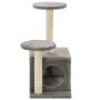 Rascador para gatos con poste rascador de sisal 60 cm gris de vidaXL, Mobiliario para gatos - Ref: Foro24-170517, Precio: 41,...