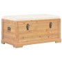 Baúl de almacenamiento con cojín 80x40x40 cm MDF de vidaXL, Baúles de almacenamiento - Ref: Foro24-280033, Precio: 186,98 €, ...