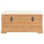 Baúl de almacenamiento con cojín 80x40x40 cm MDF de vidaXL, Baúles de almacenamiento - Ref: Foro24-280033, Precio: 186,98 €, ...