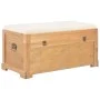 Baúl de almacenamiento con cojín 80x40x40 cm MDF de vidaXL, Baúles de almacenamiento - Ref: Foro24-280033, Precio: 198,29 €, ...