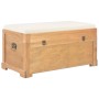Baúl de almacenamiento con cojín 80x40x40 cm MDF de vidaXL, Baúles de almacenamiento - Ref: Foro24-280033, Precio: 186,98 €, ...