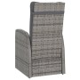 Set de comedor de jardín 11 pzas y cojines ratán sintético gris de , Conjuntos de jardín - Ref: Foro24-3059348, Precio: 2,00 ...