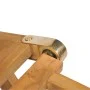 Tumbona con reposapiés madera maciza de teca de vidaXL, Tumbonas - Ref: Foro24-43800, Precio: 233,75 €, Descuento: %