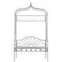 Banco de jardín metal marrón envejecido 122 cm de vidaXL, Bancos de jardín - Ref: Foro24-45435, Precio: 227,42 €, Descuento: %
