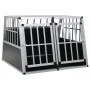Jaula de perro con puerta doble 94x88x69 cm de vidaXL, Casetas para perros - Ref: Foro24-170665, Precio: 196,92 €, Descuento: %