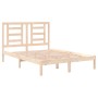 Estructura de cama madera maciza de pino 140x200 cm de , Camas y somieres - Ref: Foro24-3104348, Precio: 115,78 €, Descuento: %
