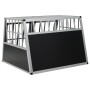 Jaula de perro con puerta doble 94x88x69 cm de vidaXL, Casetas para perros - Ref: Foro24-170665, Precio: 217,16 €, Descuento: %