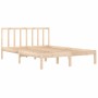 Estructura de cama de madera maciza de pino 160x200 cm de , Camas y somieres - Ref: Foro24-3105081, Precio: 126,08 €, Descuen...