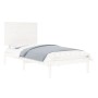 Estructura de cama individual madera maciza blanco 90x190 cm de , Camas y somieres - Ref: Foro24-3104769, Precio: 98,84 €, De...