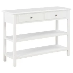 Aparador de MDF blanco 110x35x80 cm de vidaXL, Aparadores - Ref: Foro24-280028, Precio: 188,37 €, Descuento: %