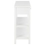 Aparador de MDF blanco 110x35x80 cm de vidaXL, Aparadores - Ref: Foro24-280028, Precio: 192,47 €, Descuento: %