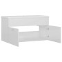 Mueble con lavabo madera de ingeniería blanco brillante de , Tocadores de baño - Ref: Foro24-3070844, Precio: 223,98 €, Descu...