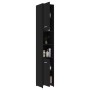 Juego muebles de baño 3 pzas madera de ingeniería negro de , Muebles de baño - Ref: Foro24-3056917, Precio: 142,89 €, Descuen...