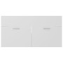 Mueble con lavabo madera de ingeniería blanco de , Tocadores de baño - Ref: Foro24-3070838, Precio: 219,57 €, Descuento: %