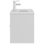 Mueble con lavabo madera de ingeniería blanco de , Tocadores de baño - Ref: Foro24-3071288, Precio: 289,58 €, Descuento: %