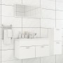 Juego de muebles de baño madera de ingeniería blanco de , Muebles de baño - Ref: Foro24-3071468, Precio: 359,21 €, Descuento: %