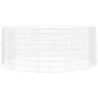 Recinto animales corral 12 paneles hierro galvanizado 54x80 cm de , Jaulas y habitáculos para animales pequeños - Ref: Foro24...