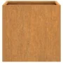 Jardinera de acero corten 42x40x39 cm de , Maceteros y jardineras - Ref: Foro24-821549, Precio: 44,64 €, Descuento: %