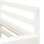Children's loft bed with black white pine wood tunnel 80x200 cm by , Beds and slatted bases - Ref: Foro24-3207039, Price: 289...