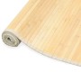 Alfombra de bambú color natural 80x300 cm de vidaXL, Alfombras - Ref: Foro24-247199, Precio: 42,05 €, Descuento: %