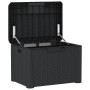 Caja de almacenaje para jardín PP gris antracita 125 L de , Cajas de almacenaje para exteriores - Ref: Foro24-364209, Precio:...