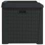 Caja de almacenaje para jardín PP gris antracita 125 L de , Cajas de almacenaje para exteriores - Ref: Foro24-364209, Precio:...