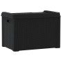 Caja de almacenaje para jardín PP gris antracita 125 L de , Cajas de almacenaje para exteriores - Ref: Foro24-364209, Precio:...