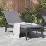 Anthracite grey PP sun lounger 186x60x29 cm by , Loungers - Ref: Foro24-364221, Price: 104,48 €, Discount: %